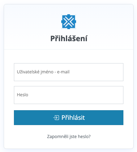 Přihlášení a obnova hesla